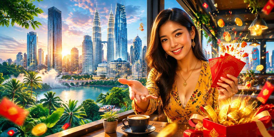 Promosi Bonus Selamat Datang rama2 bersama sampul merah tradisional