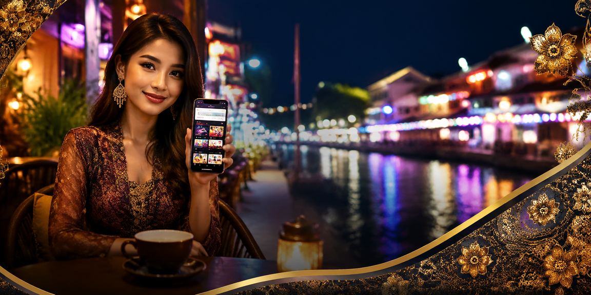 Apl kasino dalam talian dengan motif batik Melaka untuk pengguna Malaysia